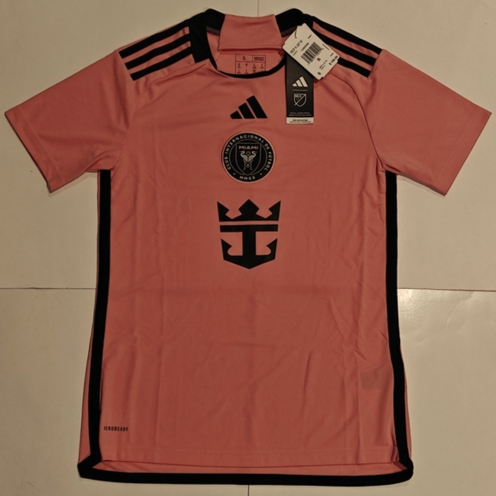 Women's Inter Miami CF 24/25 adidas Home Jersey Pink MLS Soccer Sizes S–L